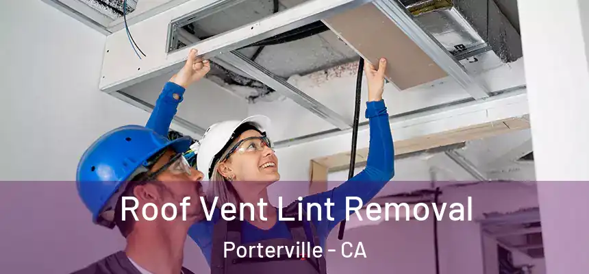  Roof Vent Lint Removal Porterville - CA